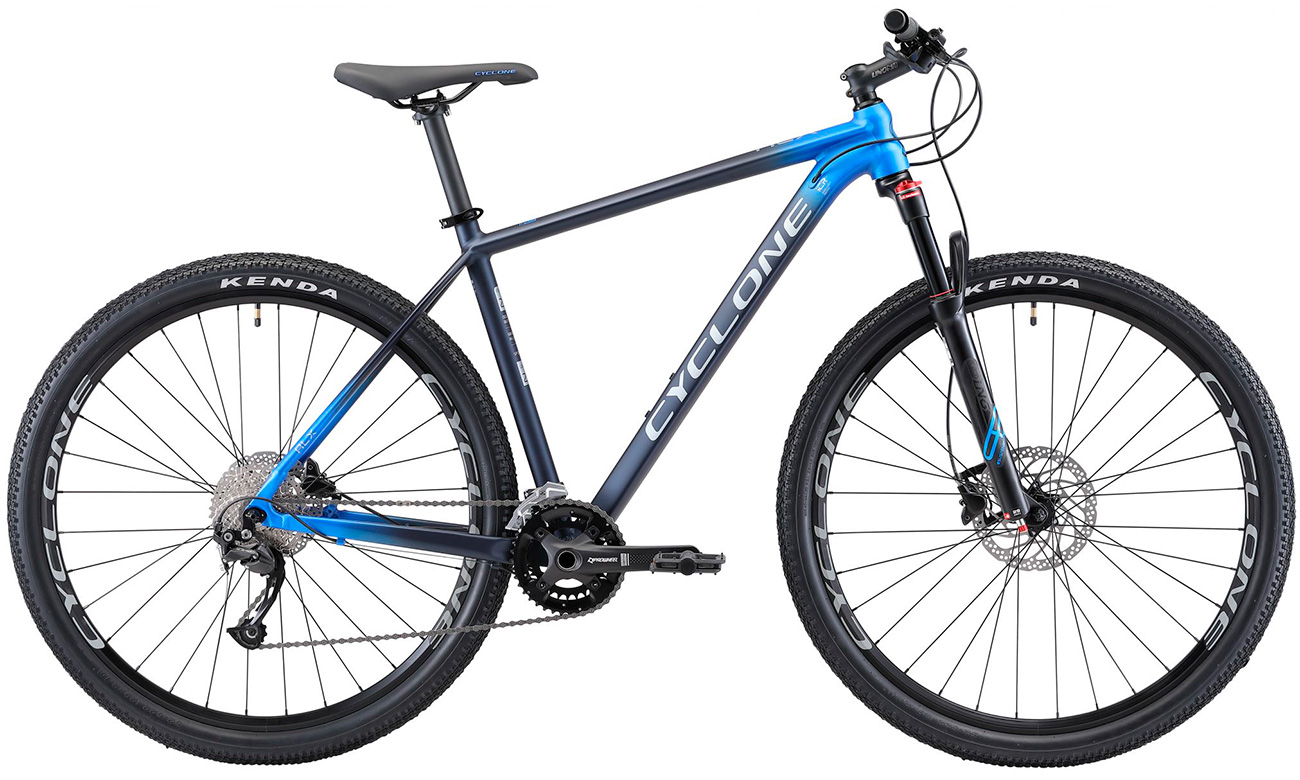 Фотография Велосипед Cyclone ALX 29” (2021) 2021 Черно-синий 